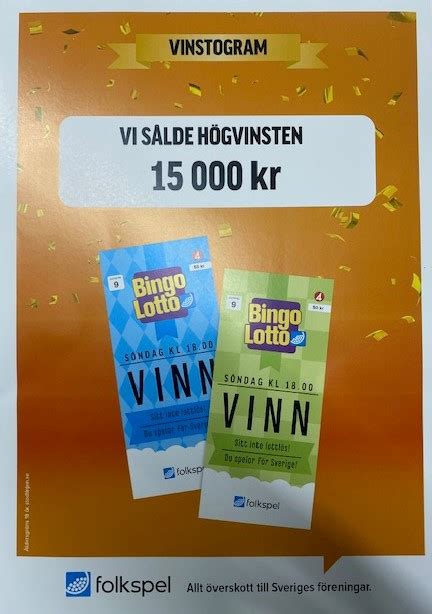 Hitta butiker som säljer bingolotter – nära dig .